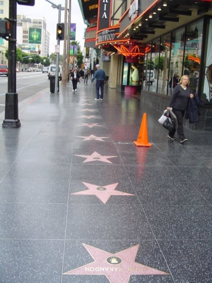 Star Walk on Hollywood Bllvd.